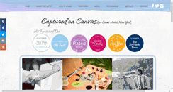 Desktop Screenshot of capturedoncanvas.us